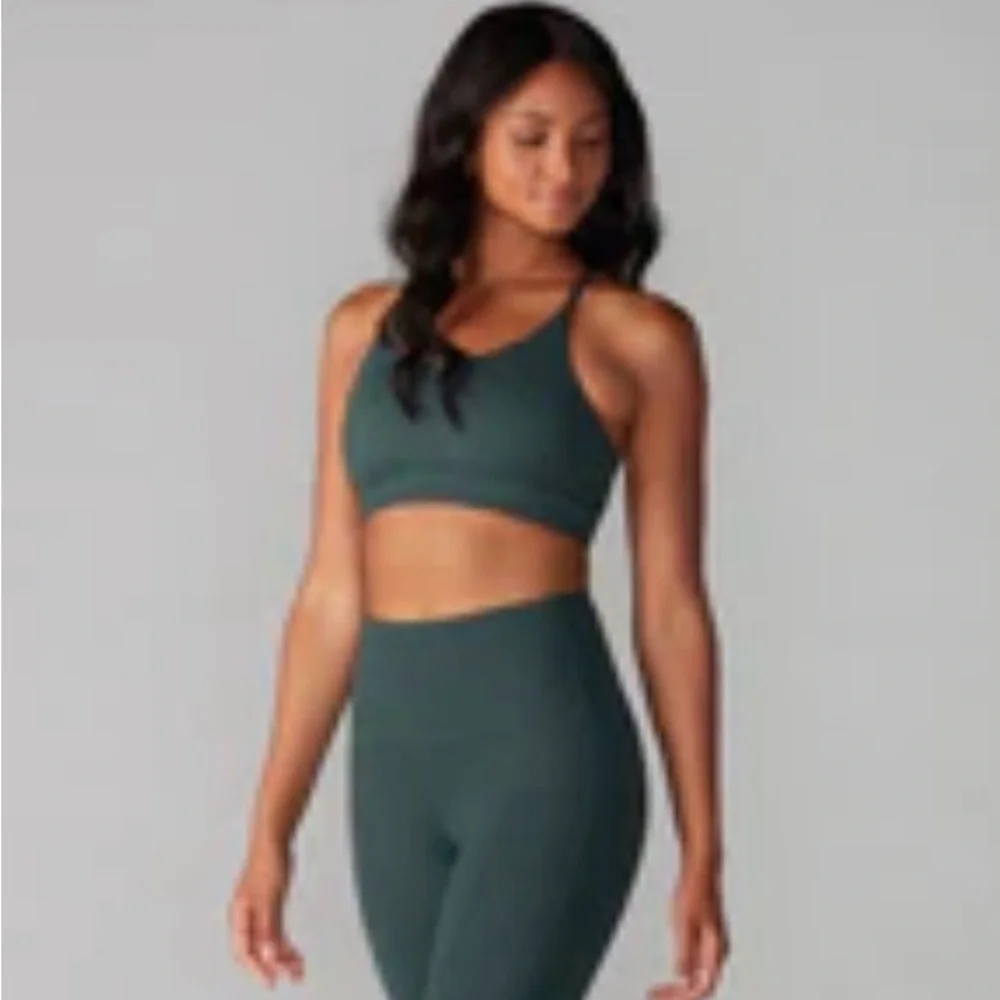 Tavi Classic Bra Forest Waffle - Green/ Olive - Large - Picture 1 of 6